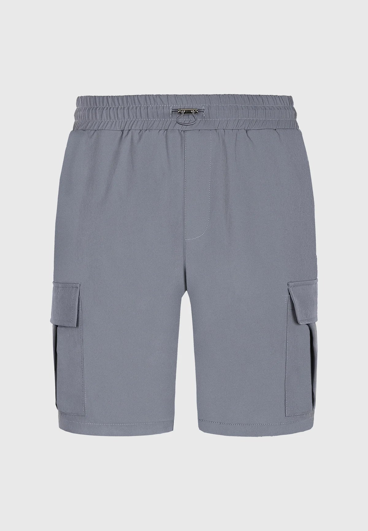 GREY CARGO SHORTS