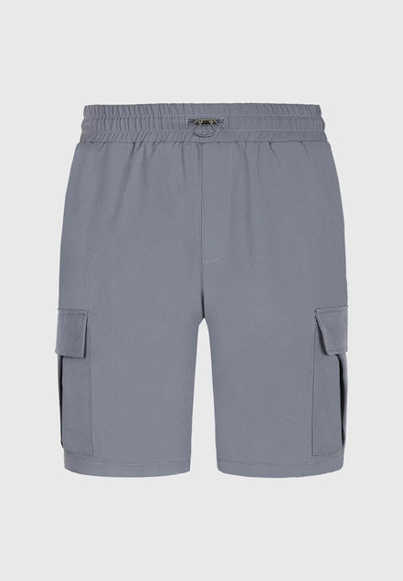 GREY CARGO SHORTS