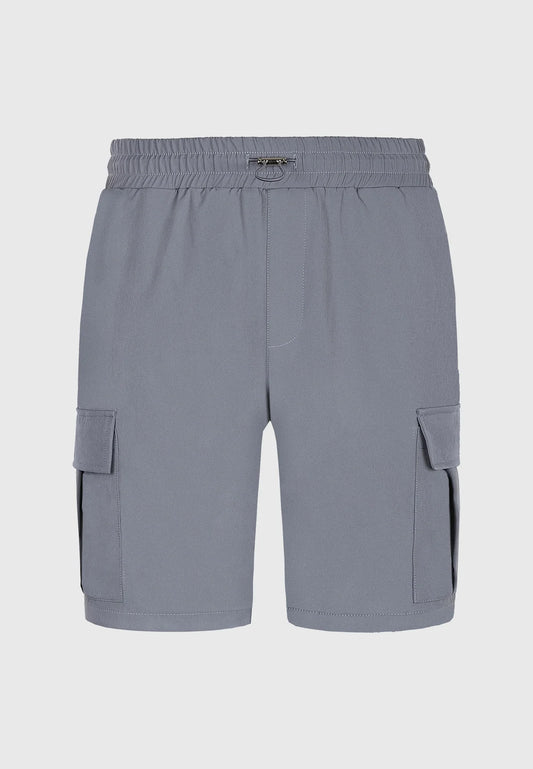 GREY CARGO SHORTS