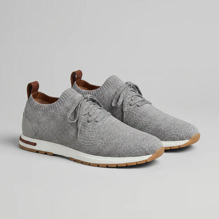 GRAY KNIT TRAINER