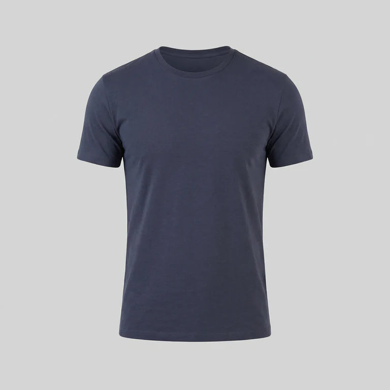 NAVY SLIM T SHIRT
