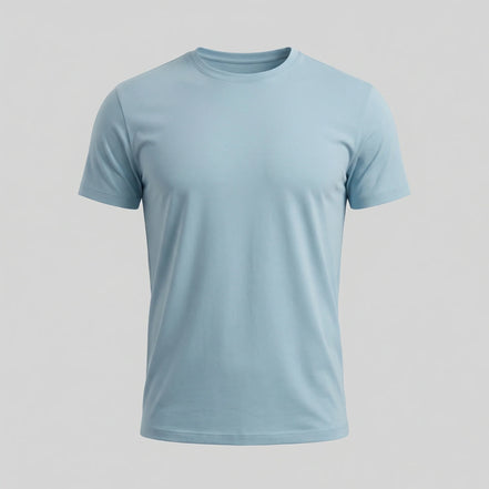 TEAL BLUE T SHIRT