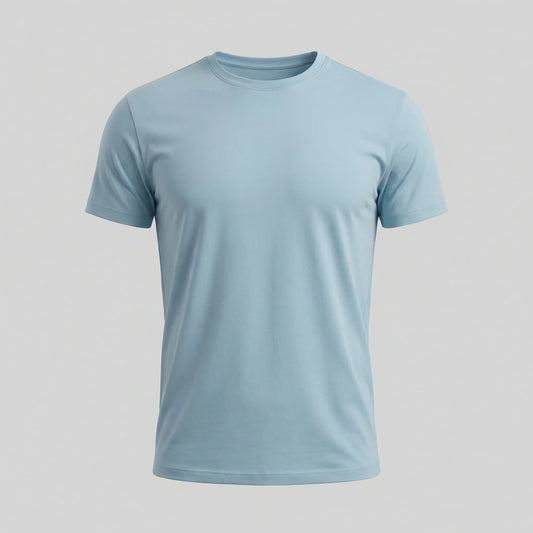 TEAL BLUE T SHIRT