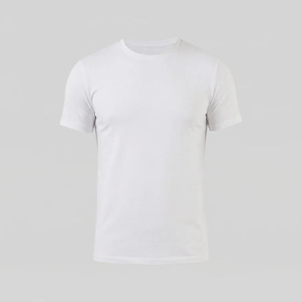 WHITE SLIM T SHIRT