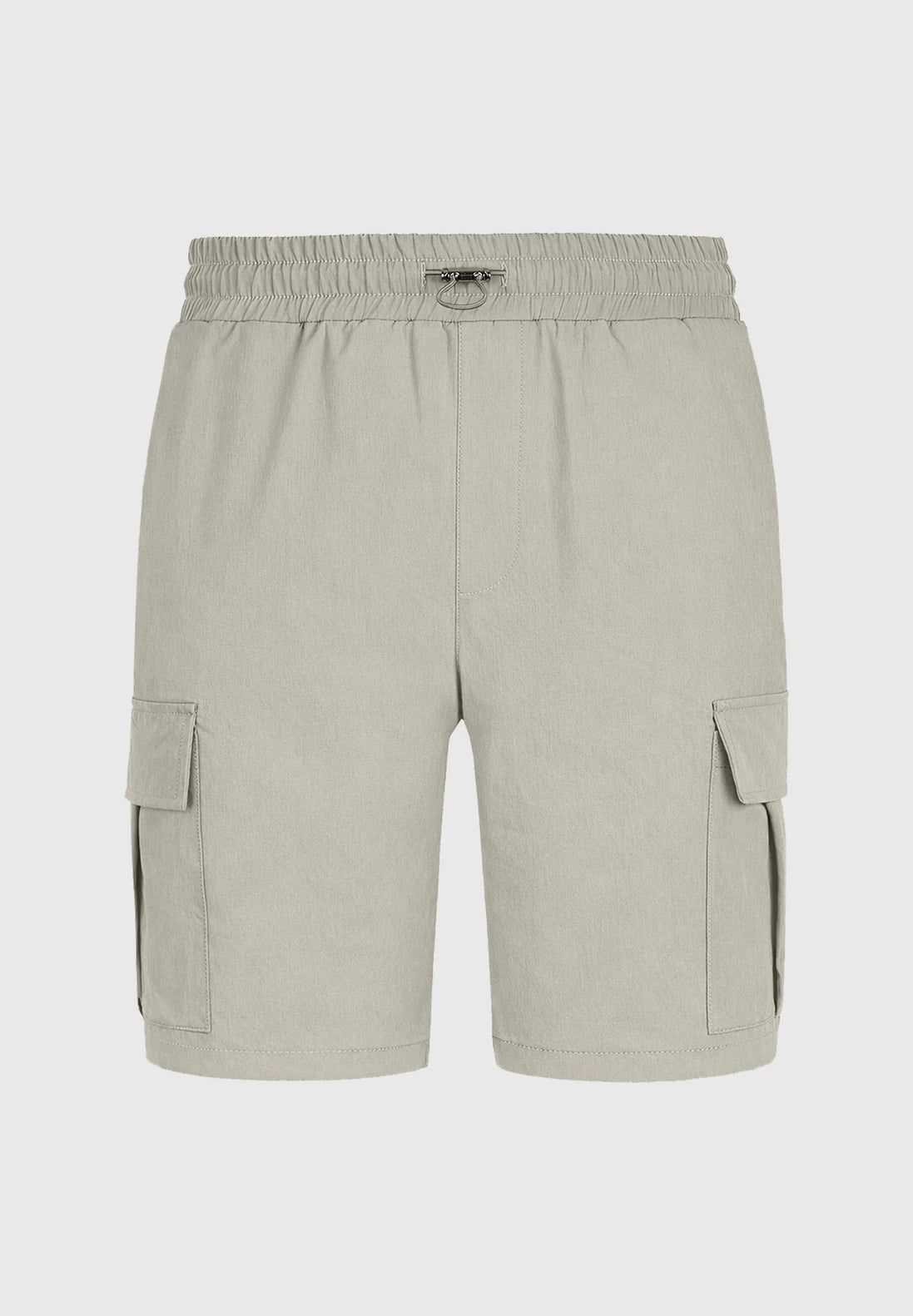 BEIGE CARGO SHORTS