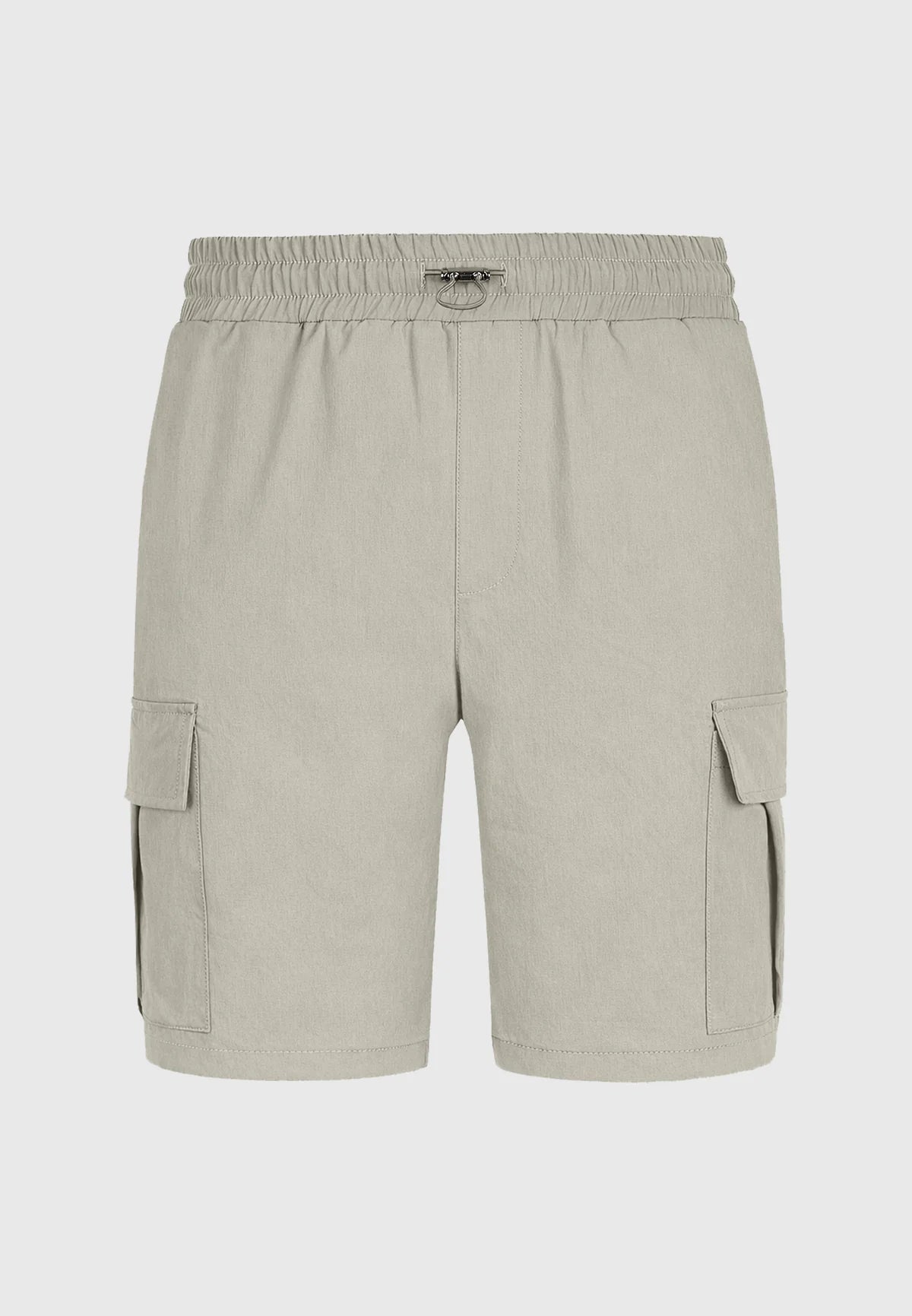 BEIGE CARGO SHORTS