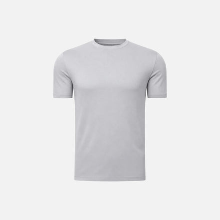 BASIC LIGHT GREY T SHIRT