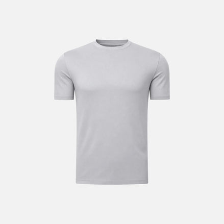 BASIC LIGHT GREY T SHIRT