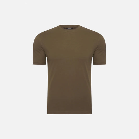 BASIC OLIVE T SHIRT